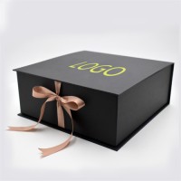 Gift Box With Ribbon,Custom Magnetic Box With Ribbon Foldable Box,Cosmetic Box Packaging Boxes Magnetic Gift Box