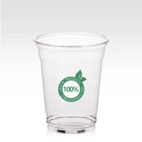 Factory Price Compostable Transparent Cups Biodegradable Plastic PLA Cups Custom Logo