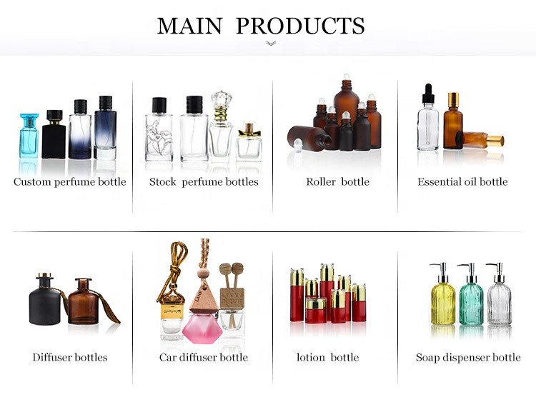 Wholesale Luxury Perfume Bottles 50ml 30ml 100ml And Custom Perfume Bottle Cap