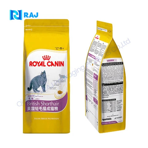 Resealable Aluminum Foil Laminated Plastic Pedigree Dog Food Packaging Bags