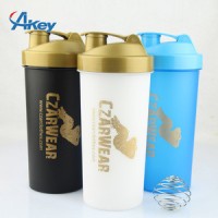 1L Sport Gym Plastic Water Bottle Protein Fitness Shaker  Bottle