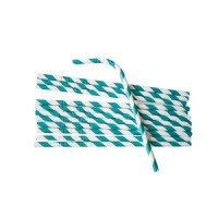 Amazon top sellerFDA approved paper straws biodegradable striped paper straw for drink, bar accessories, wedding, party