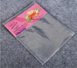 Custom Printed Nylon LLDPE Laminated Material Rice Packaging Bags Transparent Vacuum Packaging Bags