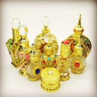 12ml metal arabic perfume bottles dubai attar fragrant genie