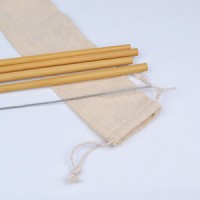 ecofriendly bamboo straw for bubble tea and coconut milk