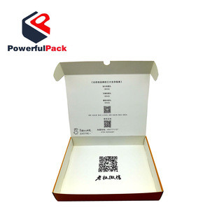 Factory Supplier Custom Logo Take Away Pizza Boxes Corrugated Paper Box