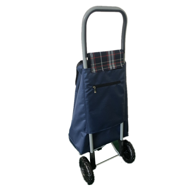 Large Personal Portable New Style Shopping Trolley Vegetable Folding Festival Luggage Shopping Bag Shopping Cart with wheels