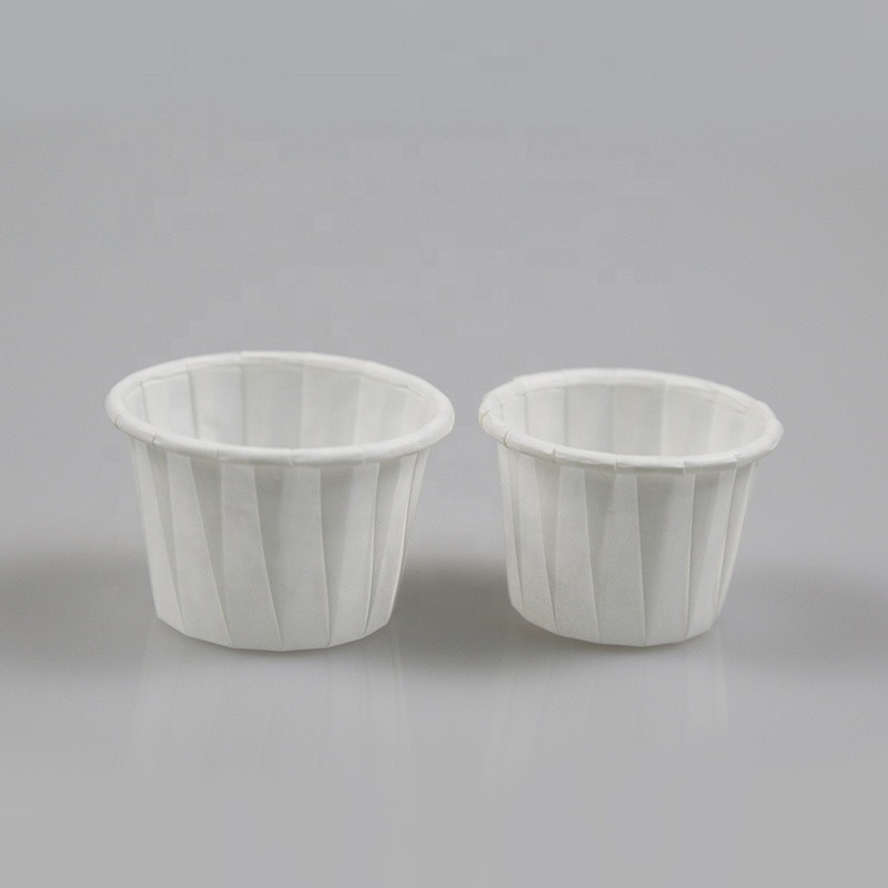 Small Size Sauce Paper Pot , Sauce Paper Container, Paper Cups 1OZ