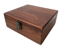 Large airtight smoking accessories cigar storage magnetic box rolling tray set wooden stash box