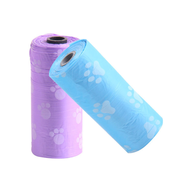 Degradable Pet Poop Bags Dog Cat Clean Up Refill Garbage Bag Outdoor Waste Poop Pick Up Bags