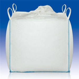 FIBC  bulk container bag pp ton bag 1000kg 4 loop pp jumbo bag dimension for sand,cereal