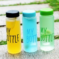 High quality 500ml Plastic Korean MY Bottle Water Bottles with Custom Logo