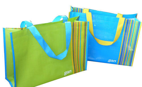 Sunshine Packing Customized Reusable Plastic Custom Shopping Bags Trolley Paper Shopper Bags