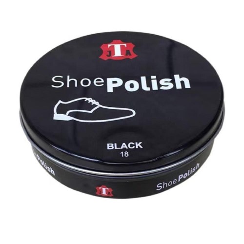 100ml wholesale empty shoe polish tin box/cream packaging metal canister tin container for hair wax storage