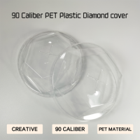 Wholesale disposable Diamond Clear Plastic PET cup lid for cold drink