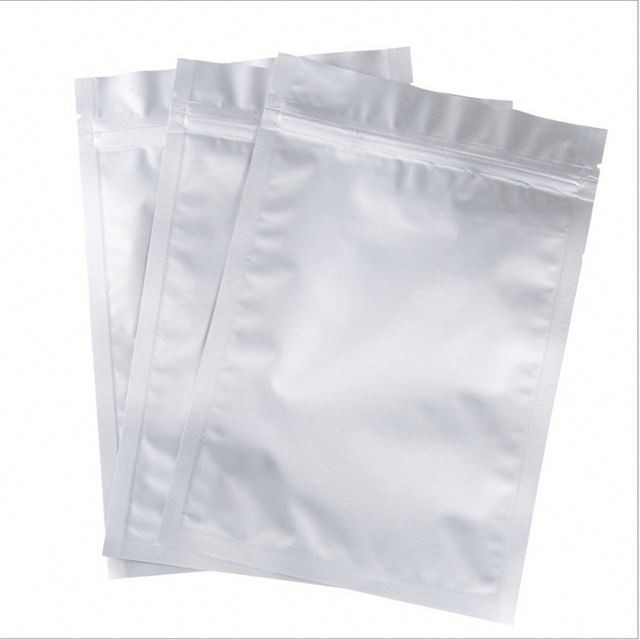 Mini Three Side Seal Aluminum Foil Laminated Mylar Ziplock Plastic Packaging Bag