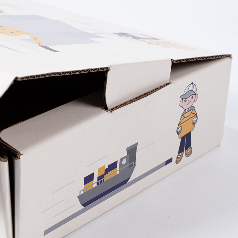 Wholesale Custom Printed Corrugated Shipping Boxes Custom Logo Cardboard Mailer Box