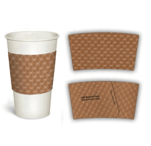 Disposable Paper Cups, Sleeve Kraft Paper Cups in Quality Grade