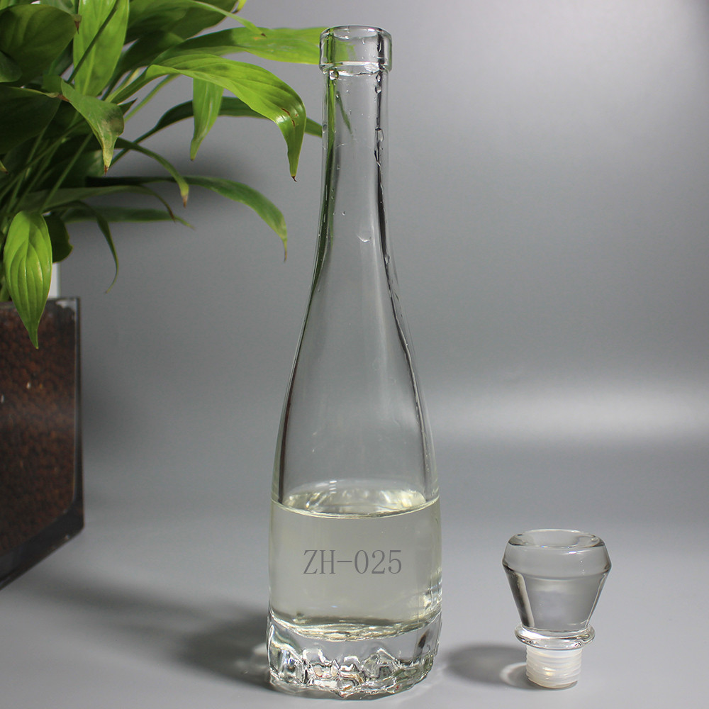 Custom high quality durable using various clear juice bottle 300ml glass bottle