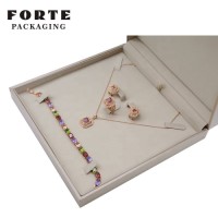 FORTE suit ring earring pendant bangle gold jewellery box jewelry set packaging boxes