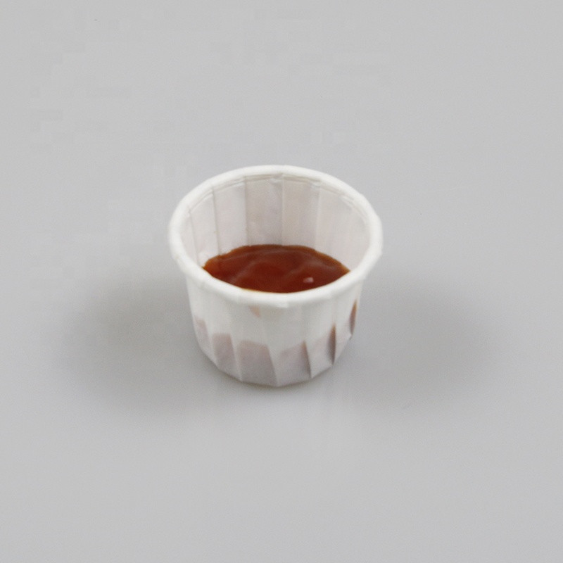 Small Size Sauce Paper Pot , Sauce Paper Container, Paper Cups 1OZ