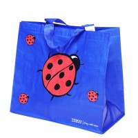 Sunshine Packing Customized Reusable Plastic Custom Shopping Bags Trolley Paper Shopper Bags