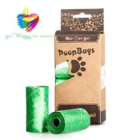 innovative pet accessories cute design novel style plastic customized dog poop bag