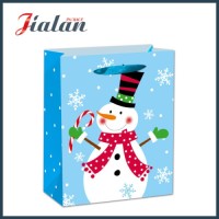 Dreamatic Cartoon Christmas Machine Made Shopping Paper Gift Bags