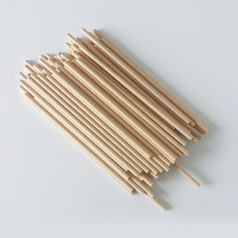 Hot selling food grade biodegradable pearl milk tea bulk package thicken paper straws