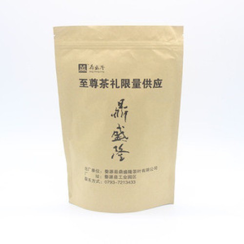 New product 2018 pure kraft paper & stand up bag for coffee or tea promotional liquid pouch fruit processed food