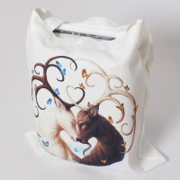 Top Selling Reusable Custom Printed Thin Cheap Tote Shopping Bag