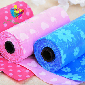 innovative pet accessories cute design novel style plastic customized dog poop bag